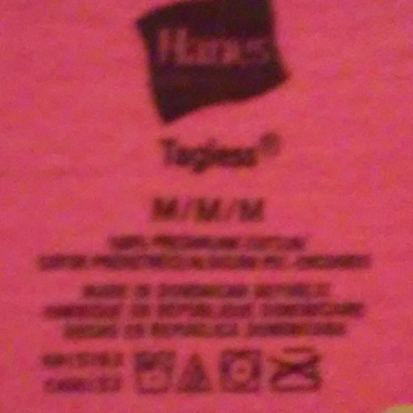 Hanes Pink Race for the Cure M T Shirt 100 Cotton - Picture 2 of 6